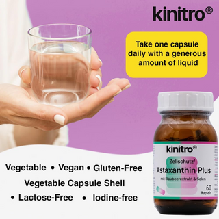 KINITRO Astaxanthin Plus 60 Capsules