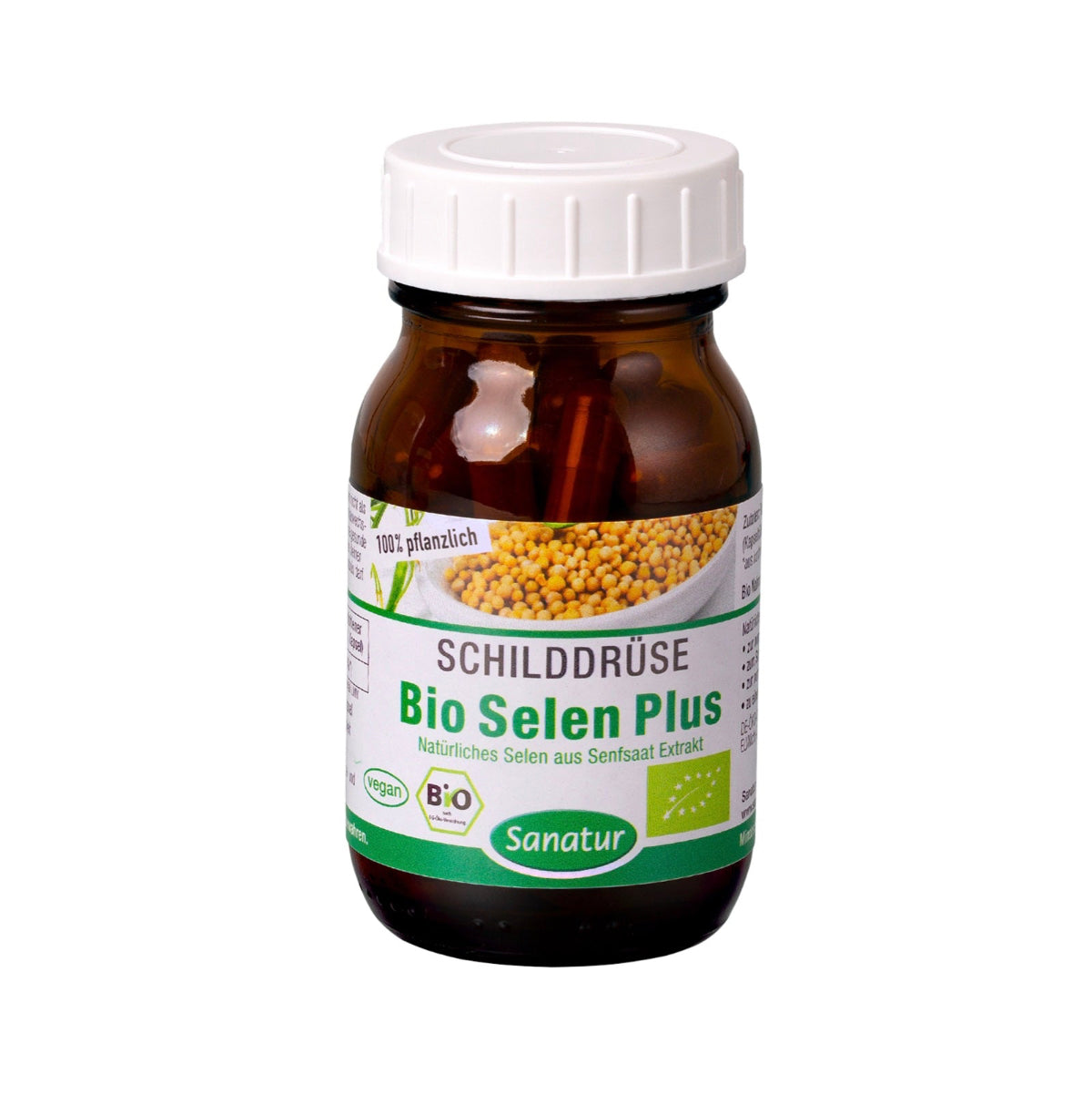 Bio Selen Plus, SHIELD THREAT, Sanatur 60 capsules (36 g)