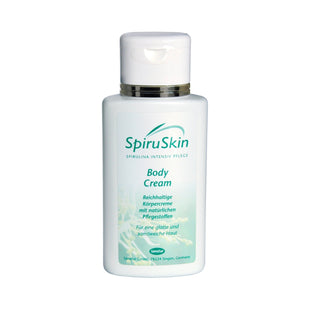 SpiruSkin Body Cream RICH & MOISTURIZING 200 ml bottle