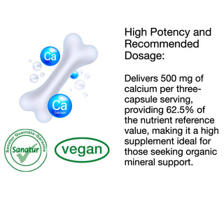 Calcium 100% herbal, 180 capsules