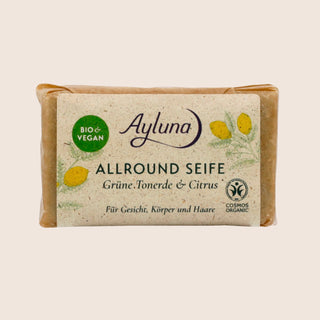 Ayluna Green Clay &amp; Citrus Soap bar