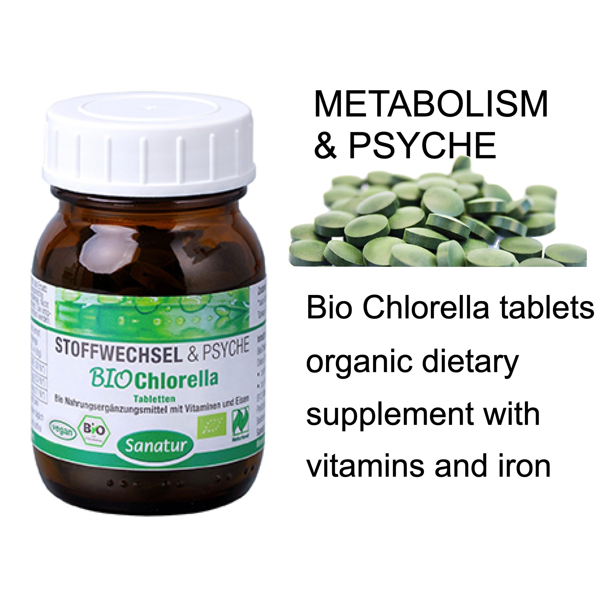 BioClorella Naturland 100 tablets