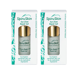 SpiruSkin Eye Zone Repair Ge lCALMING & HYDRATING 30 ml pump bottle Set x2