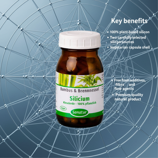 Sanatur Silicium plant-based product quality and formulation benefits