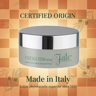 Fate Face Cream Made in Italy origin infographic