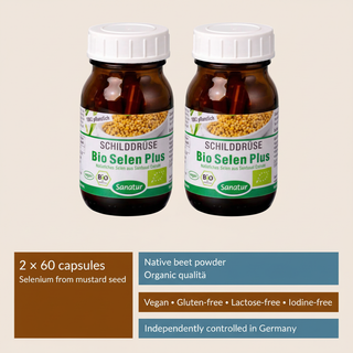 Sanatur Bio Selen Plus bundle with concise product facts