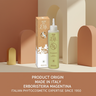 Elven Massage Oil 150ml product origin: Made in Italy by Erboristeria Magentina