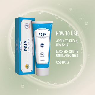 PS19 Herbal Cream 100ml how to use: apply to clean dry skin, massage gently until absorbed, use daily