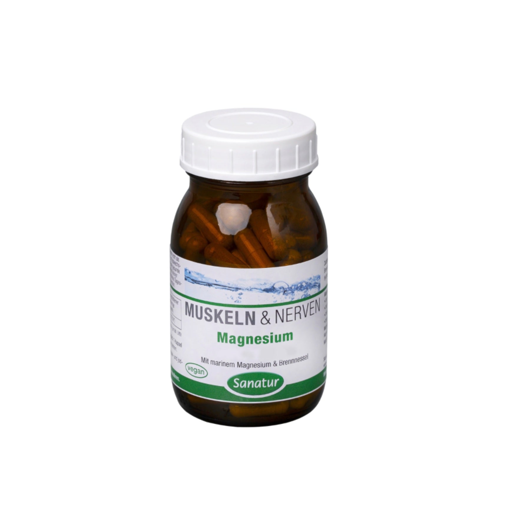 Magnesium, MUSCLES & NERVES,  capsules (99 g), Sanatur