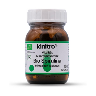 KINITRO Organic Bio Spirulina 100 Tablets