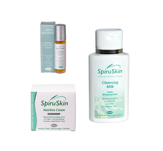Dry Skin: Nourishment and Protection,  Bio Spirulina Sanatur Set