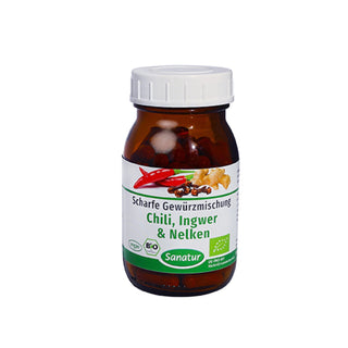 Chilli, Ginger & Cloves 90 capsules (40 g) Organic