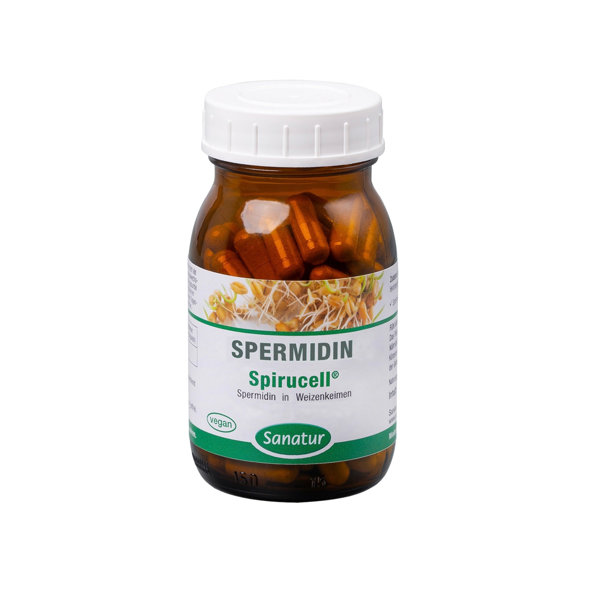 SPERMIDIN Spirucell®  Sanatur 90 capsules (47 g)