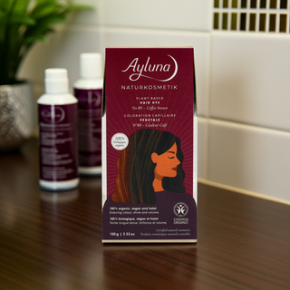 Ayluna Plant-based hair dye Coffee brown No. 80