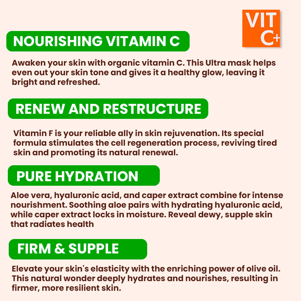 VIT C+ Ultra Mask Overnight Face Care