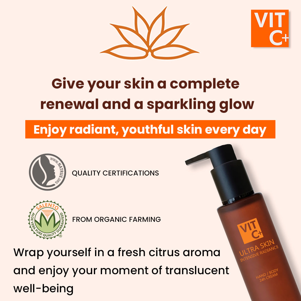 VIT C+ Ultra Skin Hand/Body 24h Cream